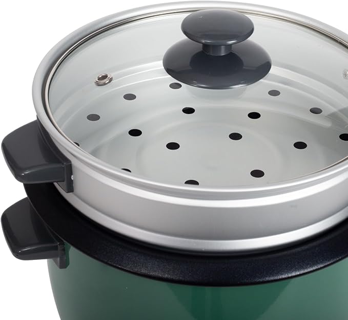 1.8 LITRE RICE COOKER WITH STEAMER