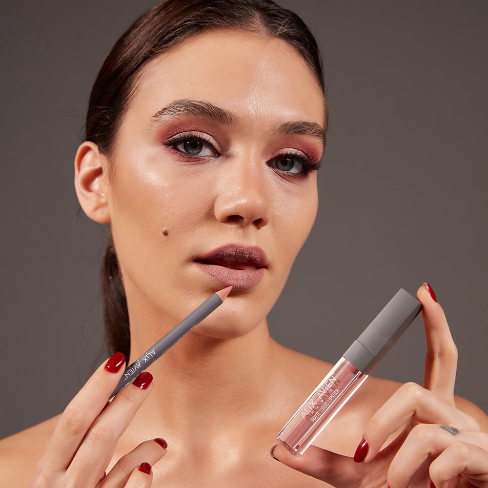 Alix Avien Lipliner Pencil - Shade - 01 Peach Nude
