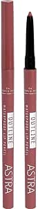 Astra Outline Watreproof Lip Pencil - Shade - Fierce Nut