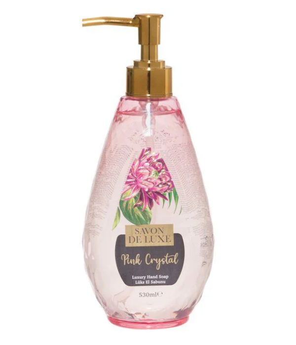 Savon De Luxe 530 Ml Luxury Hand Wash - Pink Crystal