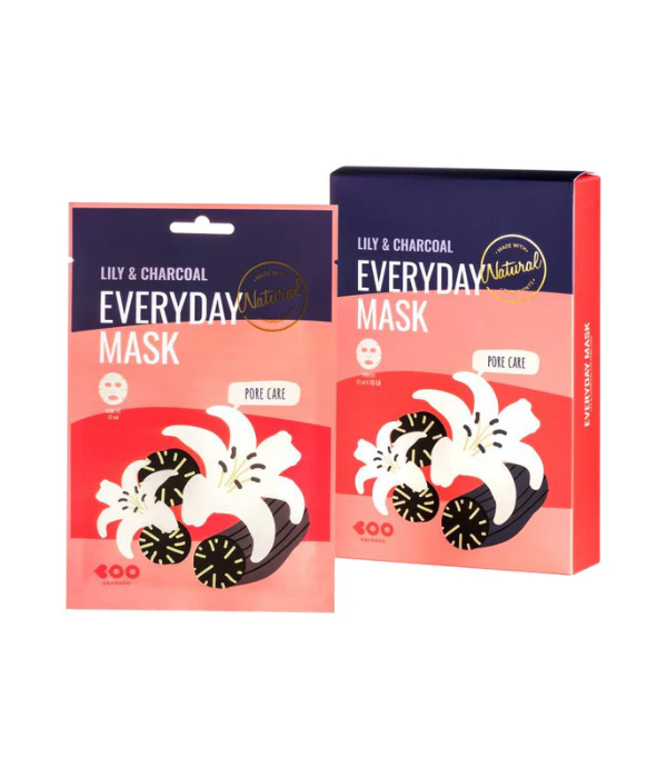 Dearboo Lily & Charcoal Everyday Mask