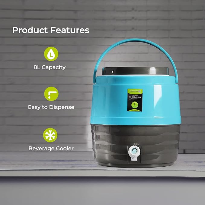 8.0Ltr Keep Cold Water Carrier1X4