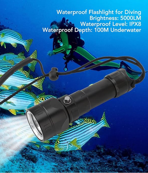 ULTRA GLOW UNDERWATER FLASHLIGHT-10W