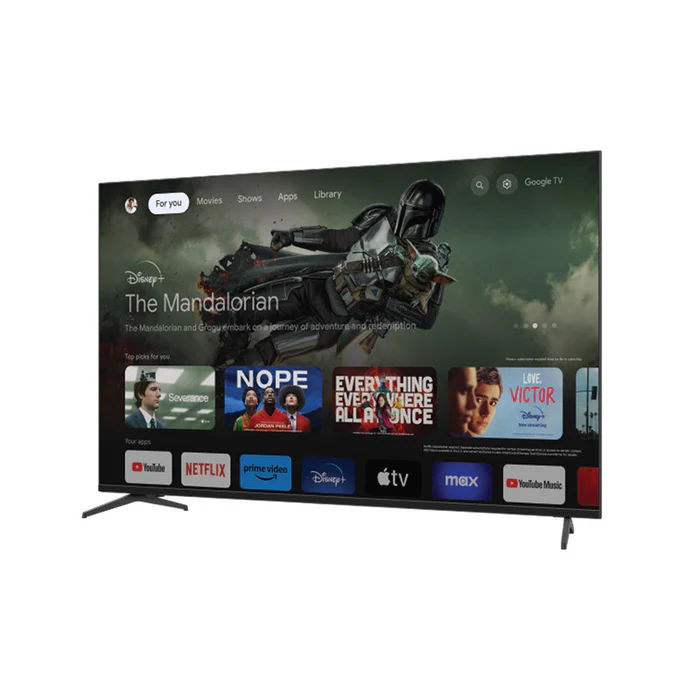 SHARP 55" 4K Google TV, Frameless Design