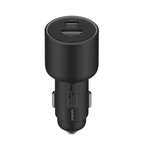 XIAOMI 67W CAR CHARGER (USB-A + TYPE-C)