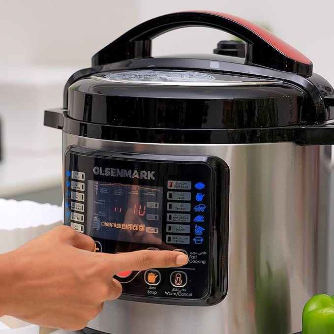 Electric Digital Pressure Cooker 6L 1x2