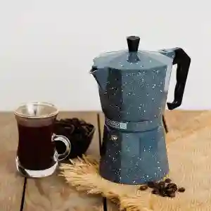 Aluminum coffee maker in 6 Cup1x24