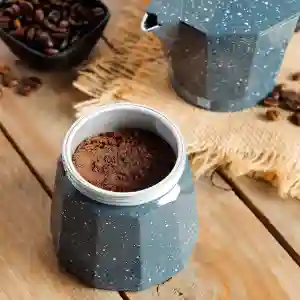 Aluminum coffee maker in 9 Cup1x12
