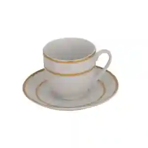 12Pc Tea Cup and Saucer Set1X10