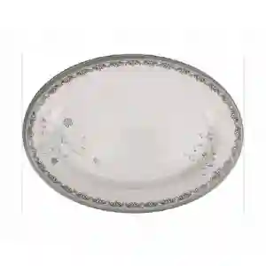RoyalFord Melamineware Oval Rice Plate | 14″ Dinner Plate