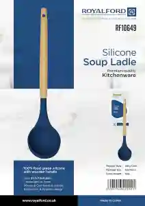 RoyalFord Silicon Soup Ladle