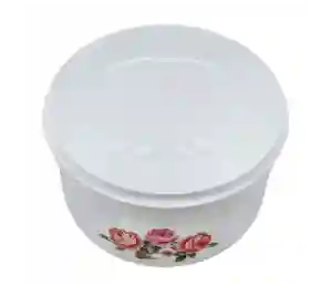 Royalford Air-Tight Storage Bowl - White And Red