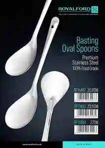 Royalford 20.8 CM Steel Spoon