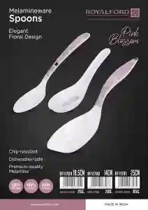 Royalford 18.5 CM Melamineware Dessert Spoon