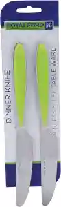 Royalford 2 Pieces Stainless Steel Dinner Knife