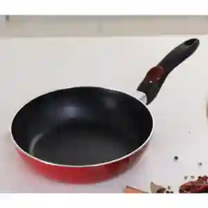Royalford 26cm Deep Fry Pan - Maroon