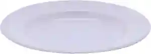Royalford 10" Melamine White Pearl Dinner Plate