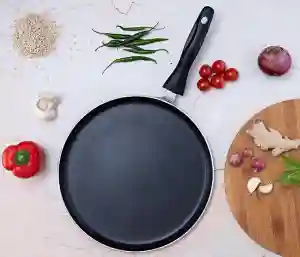 Royalford  28 cm Non Stick Dosa Tawa - Black