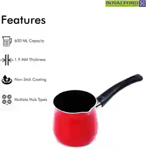 Royalford Coffee Warmer, 9.5 cm, Red