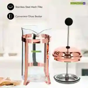 Royalford Rose Gold French Press 350 ML