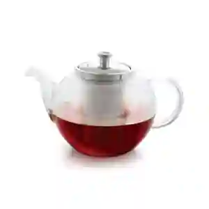 Royalford 650 Ml Glass Tea Pot With Stainless Steel Strainer