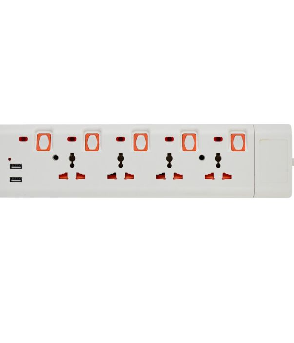 Extension Socket/ 4Way-3 M/Usb Port1x24