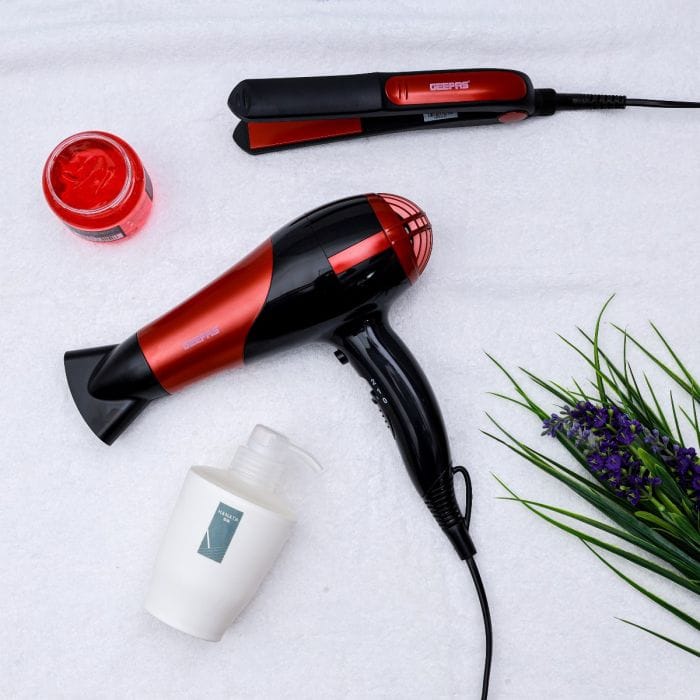 Hair Dryer&StraightenerCombo/Ceramic1x12