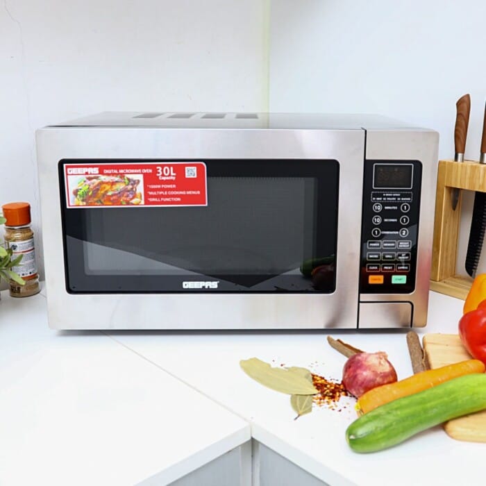 Digital Microwve Oven/Grill/SS Steel/30L