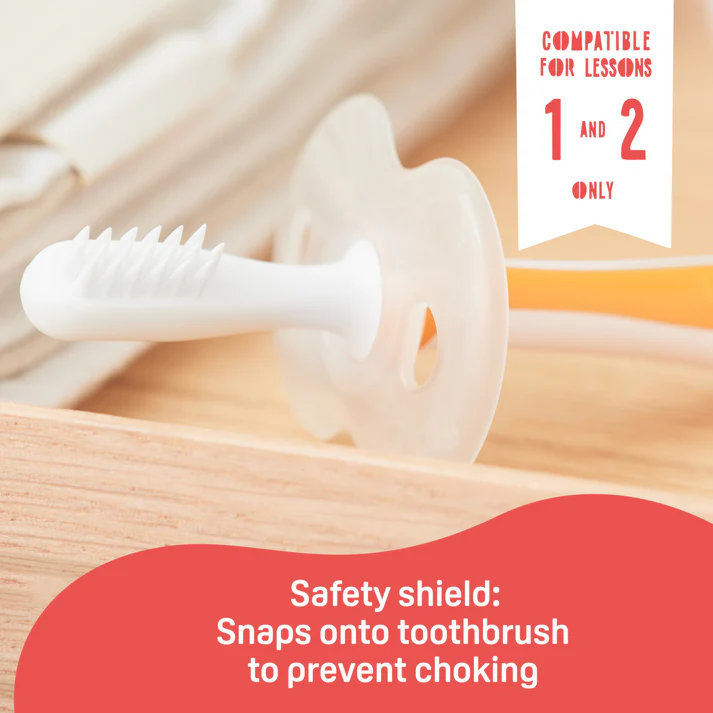 TRAINING TOOTH BRUSH LESSON-2 ORANGE (ENG/AR