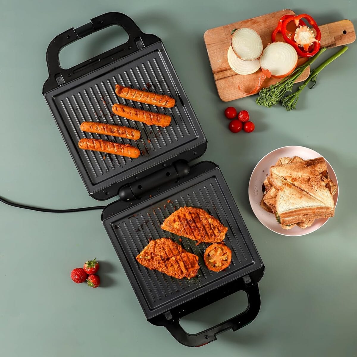 2in1Multi Snacks Mkr/1400w/8SliceCpty1x4