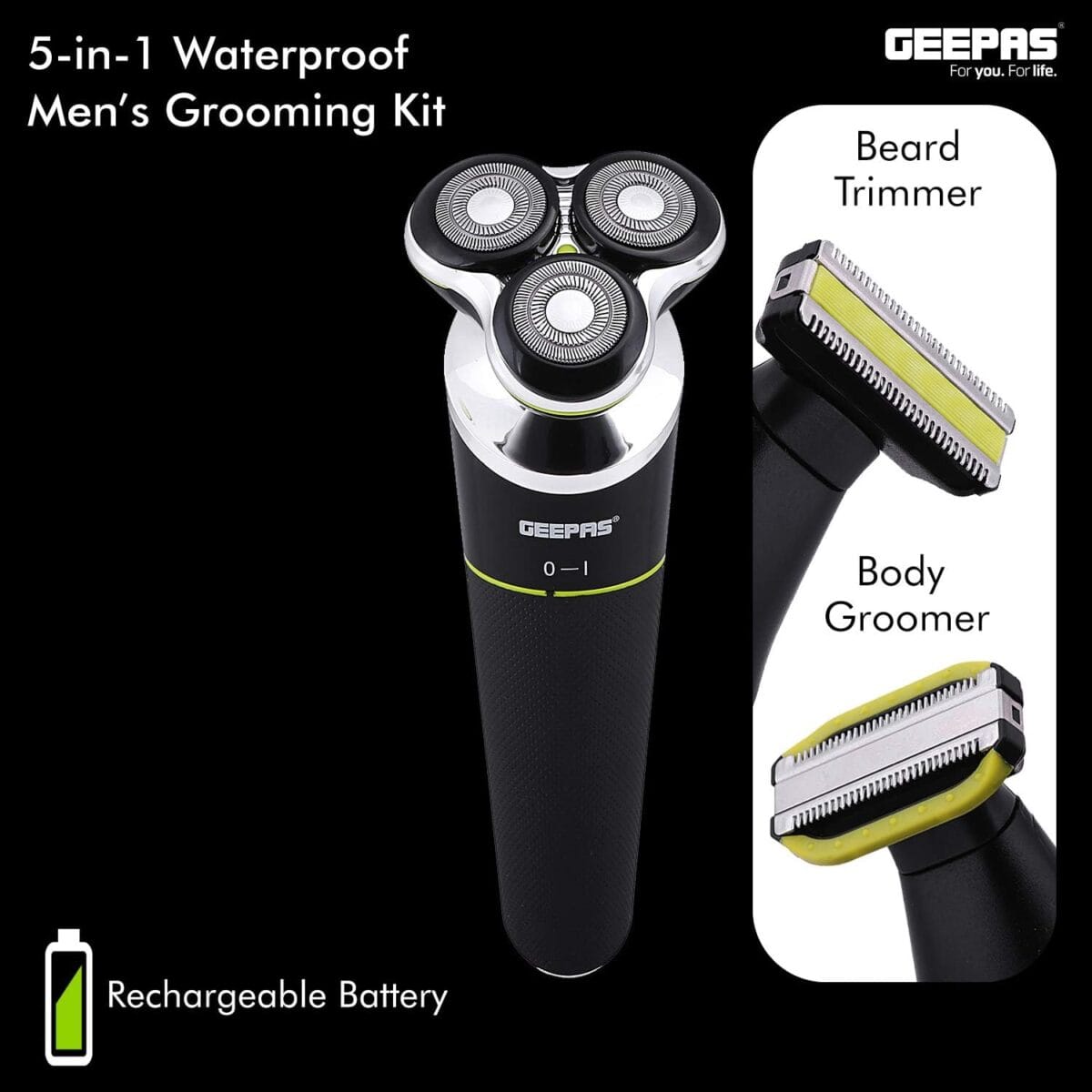 5 In 1 Grooming Kit/waterproof 1x12