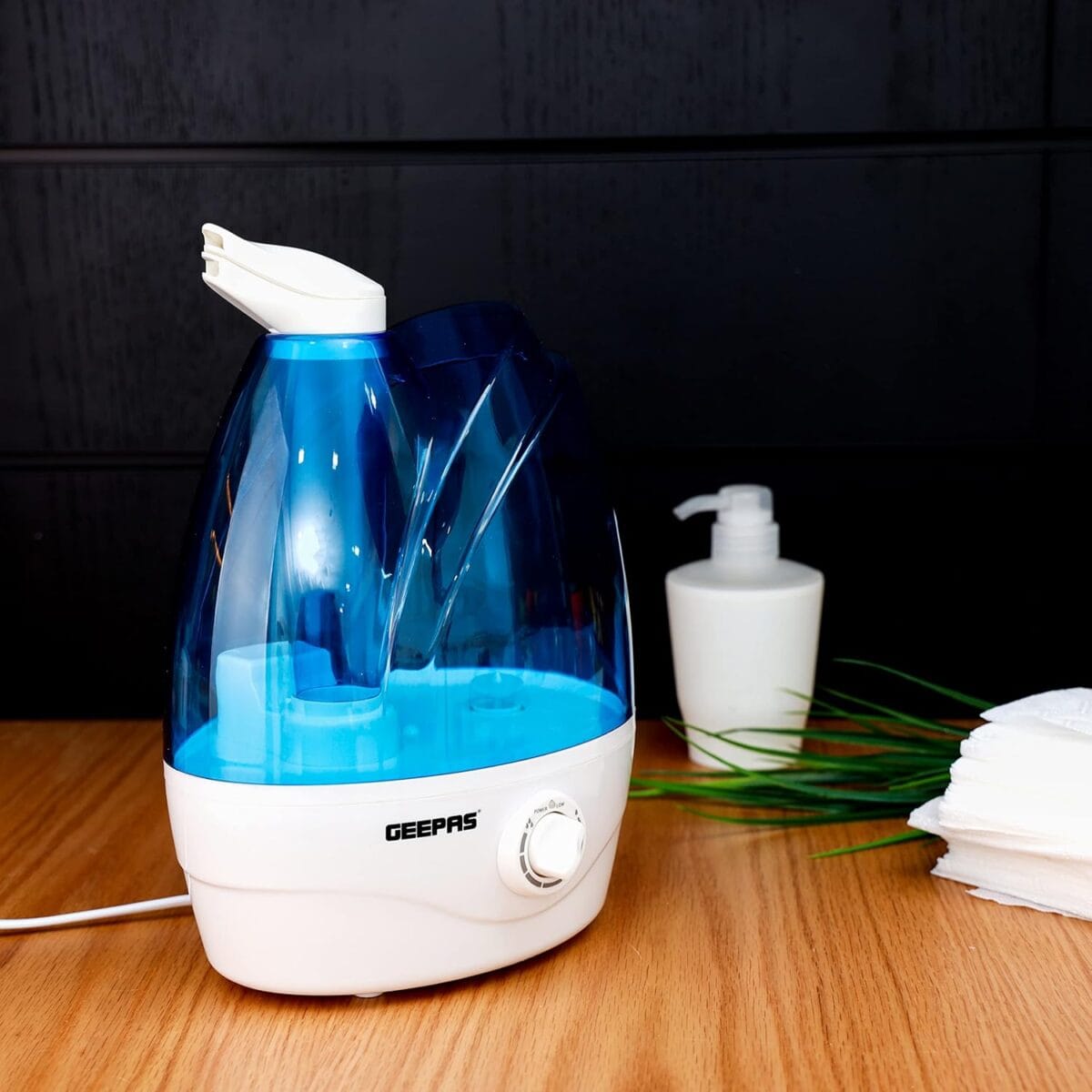 Ultrasonic Humidifier/2.6Lcpcty/9Hrs 1x8