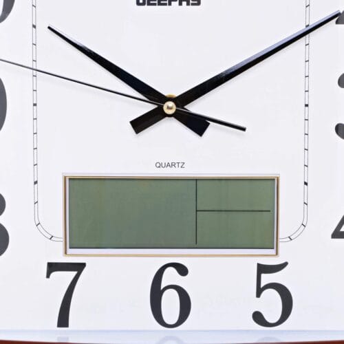 Wall Clock/Taiwan Movmnt/Lcd Display1x12