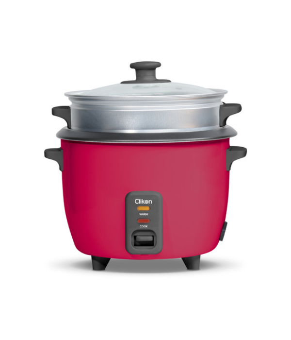 1.0 LITRE RICE COOKER WITH STEAMER