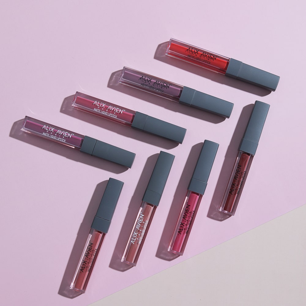 Alix Avien Matte Liquid Lipstick - Shade - 505 Nude Pink