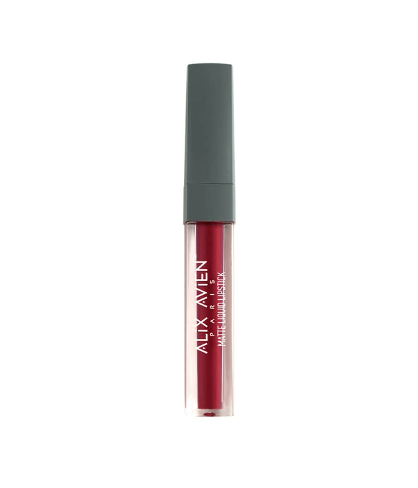 Alix Avien Matte Liquid Lipstick - Shade - 521 Wild Red