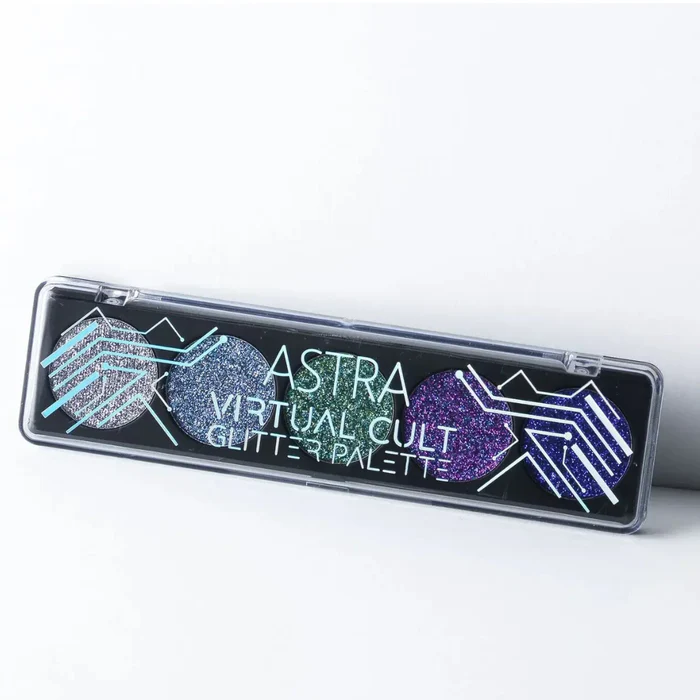 Astra Virtual Cult Glitter Palette - Shade - Bionic Mermaid