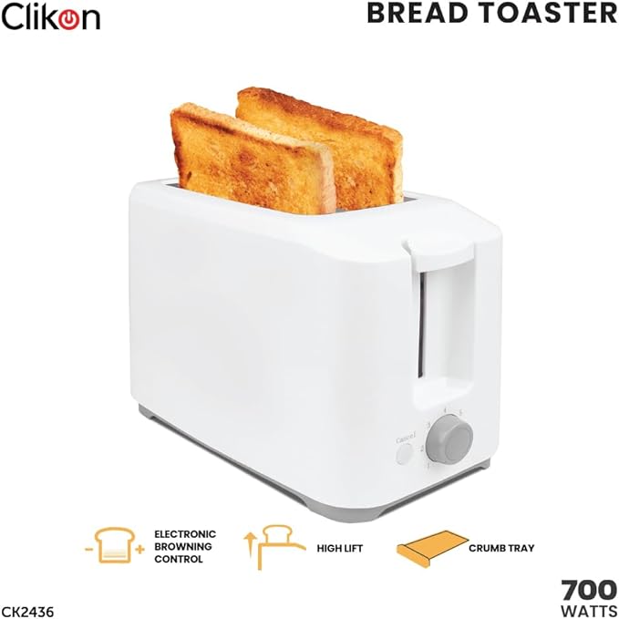 BREAD TOASTER 2 SLICE 700W