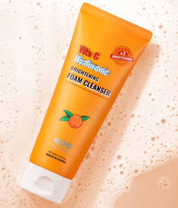Dearboo Brightening Vita C Hyaluronic Foam Cleanser