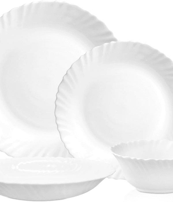 12Pc Opalware Dinner Set-Round1X1
