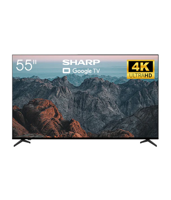 SHARP 55" 4K Google TV, Frameless Design