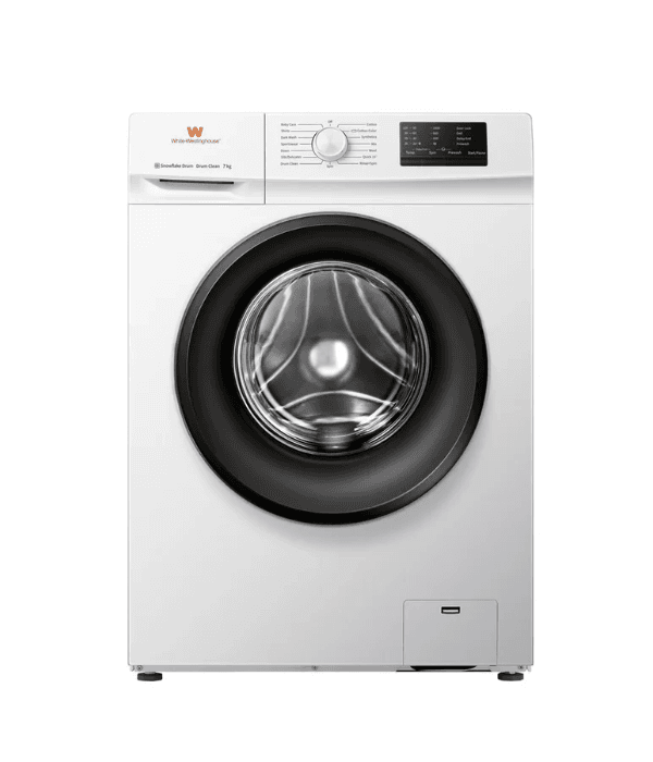 White Westinghouse 6Kg Front Load Washing Machine/ 1000 RPM, White Color