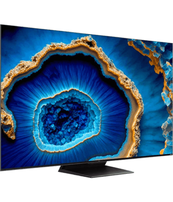 TCL 65" QD-MINI LED GOOGLE TV/FULL ARRAY 500 +/ 1300 NITS/144Hz GAME MASTER 2.0VRR/AiPQ 3.0/HDR 10+/IMAX enhanced /( DOLBY VISION ATMOS)/ONKYO SPEAKERS/.